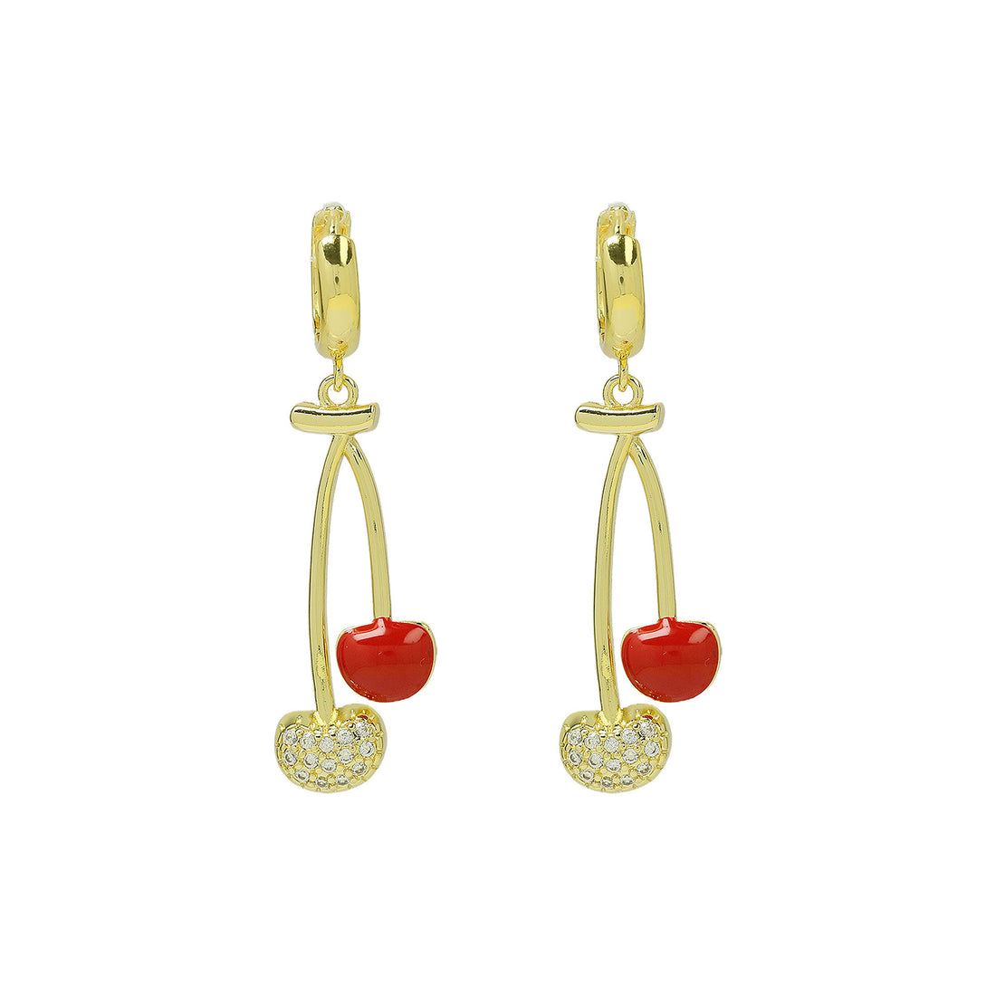 Olivia Strawberry Drop Earrings [3YX9YG6E]