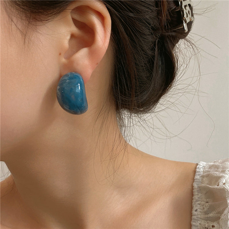 Ollie Fluid Acrylic Earrings [75ZZ8IKI]