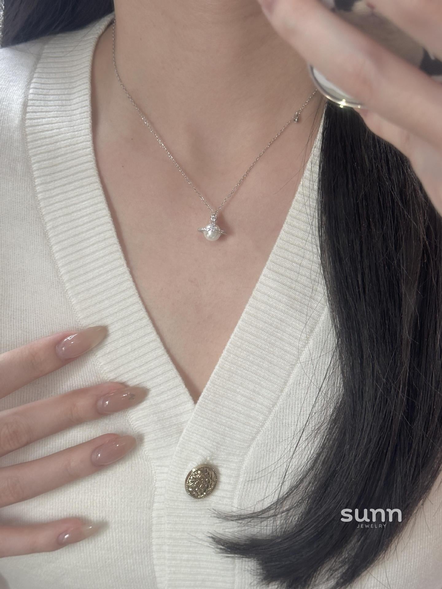 Oluwadarasimi Celestial Pearl Necklace [2NNIDM53]