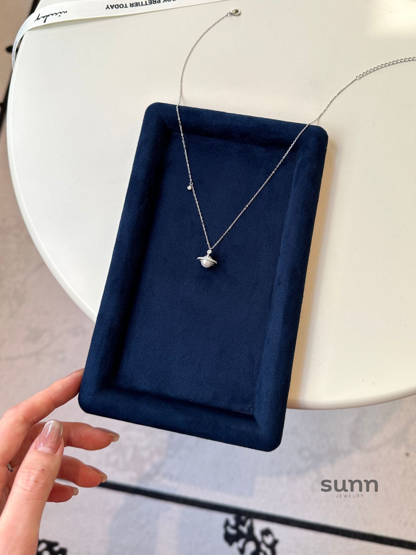 Oluwadarasimi Celestial Pearl Necklace [MYNA74AV]
