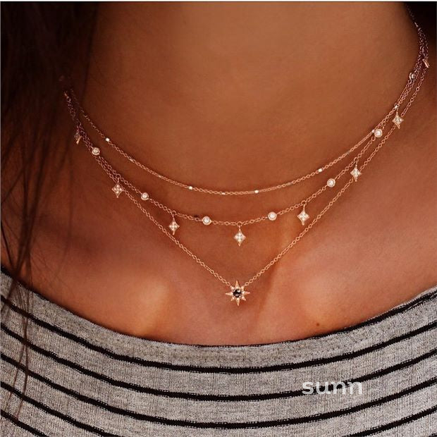 Oluwanifemi Celestial Layered Necklace [IMBIU5C0]