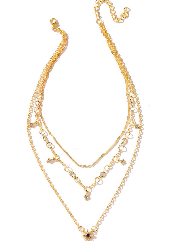 Oluwanifemi Celestial Layered Necklace [5LMA16SA]