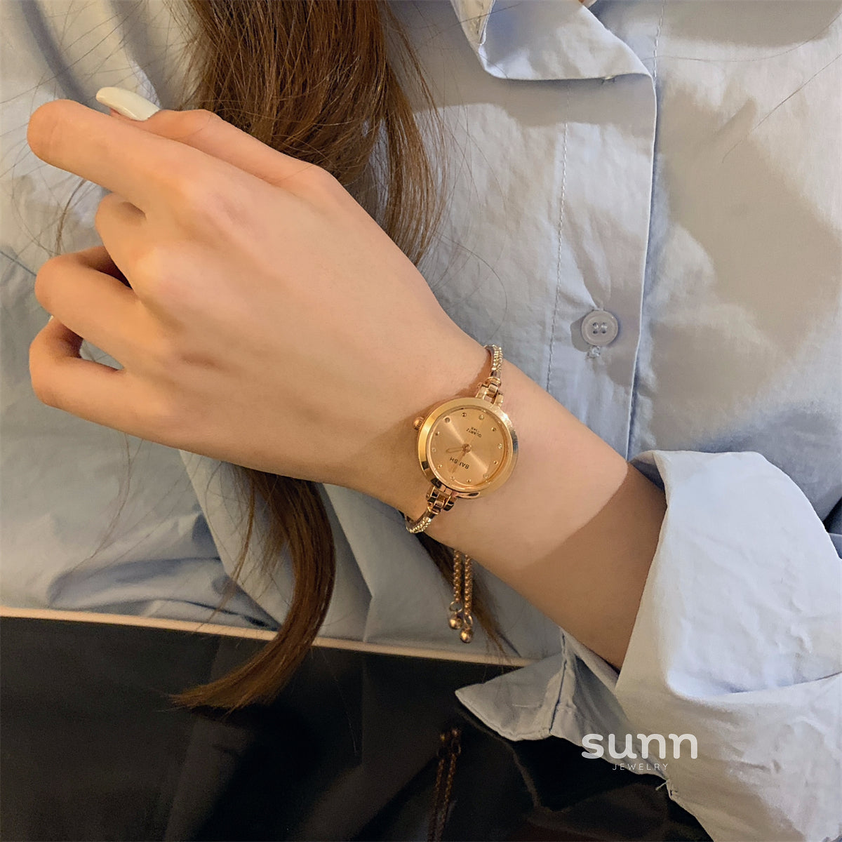 Ophelia Chain Bracelet Watch [JFIJ1TTO]