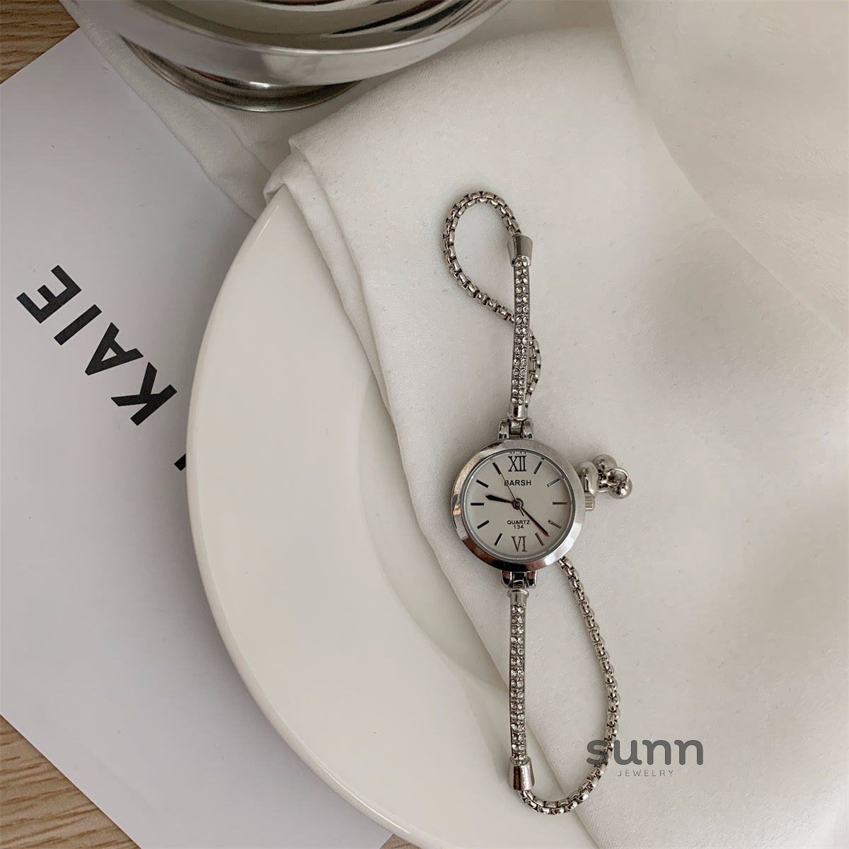 Ophelia Chain Bracelet Watch [EW28X2BO]