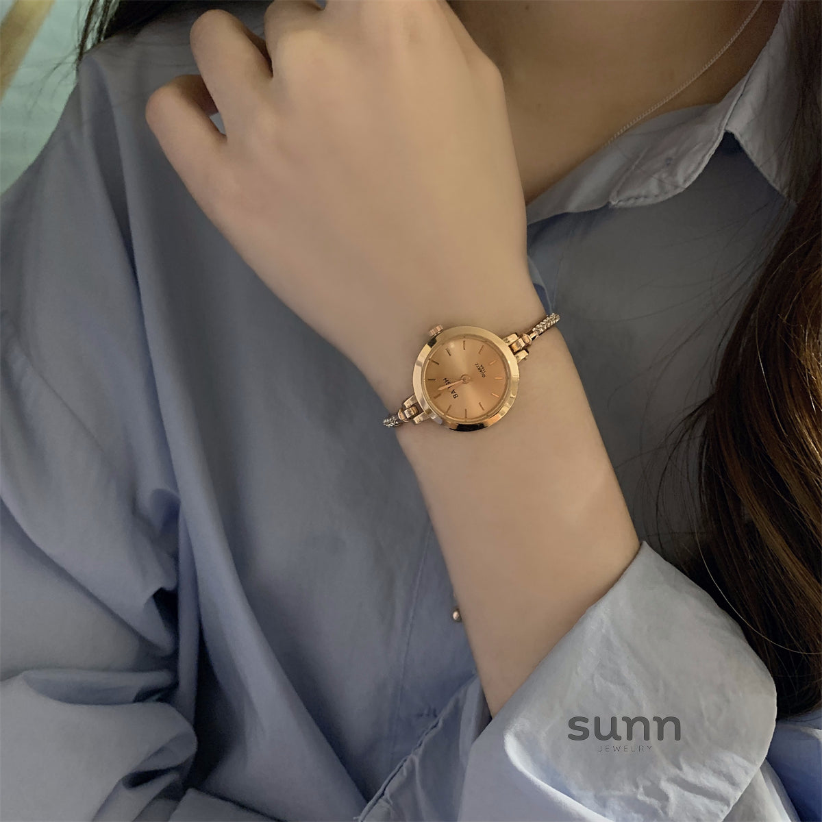 Ophelia Chain Bracelet Watch [I8BZ0I7H]