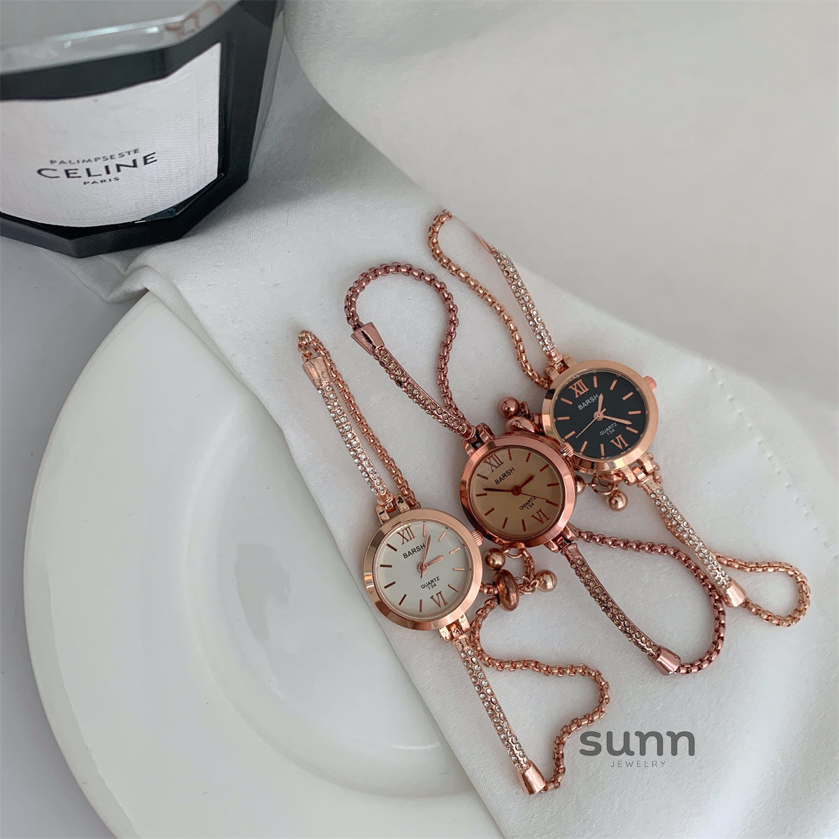 Ophelia Chain Bracelet Watch [VC1D17YB]
