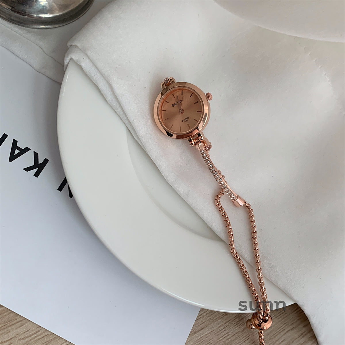 Ophelia Chain Bracelet Watch [5R7UEFCQ]
