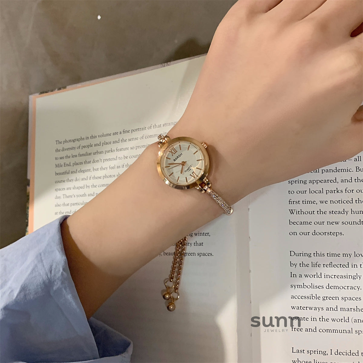 Ophelia Chain Bracelet Watch [IOUDNH03]