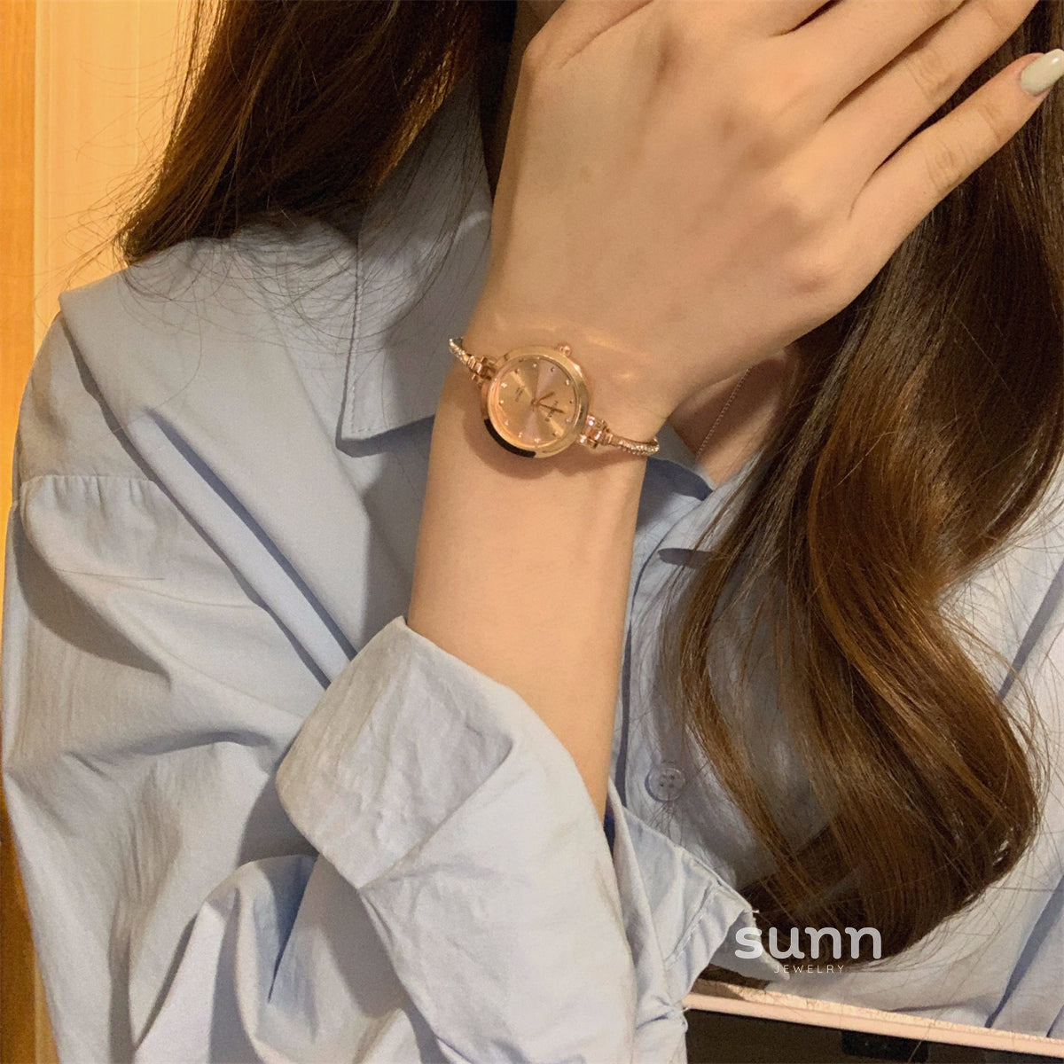Ophelia Chain Bracelet Watch [TGBKF4FP]