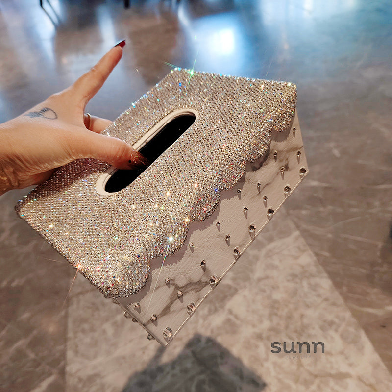 Ophelia Diamond Tissue Box [DSIPT8SY]