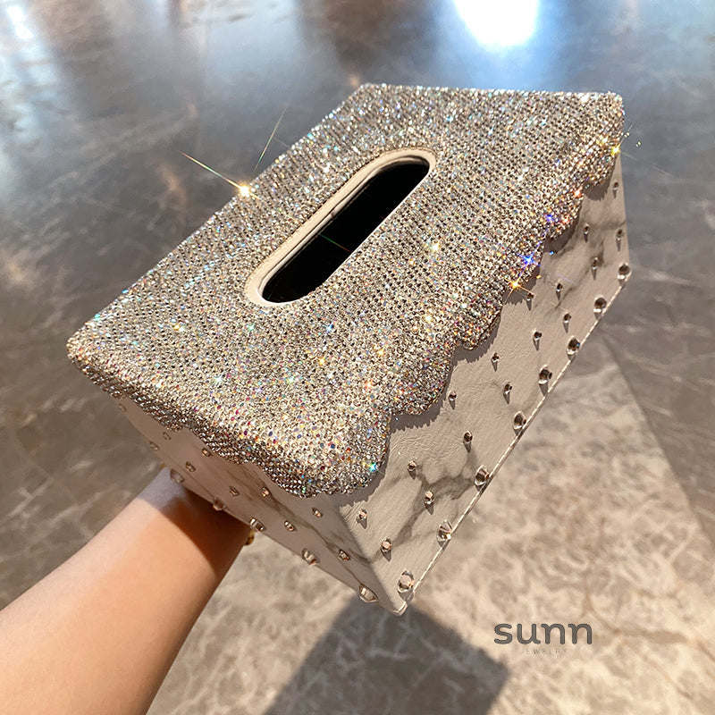 Ophelia Diamond Tissue Box [5D3RDV0A]