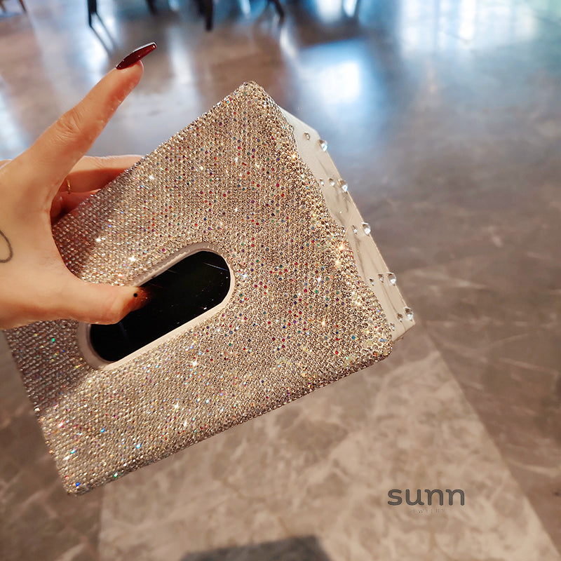 Ophelia Diamond Tissue Box [79K2BDOP]