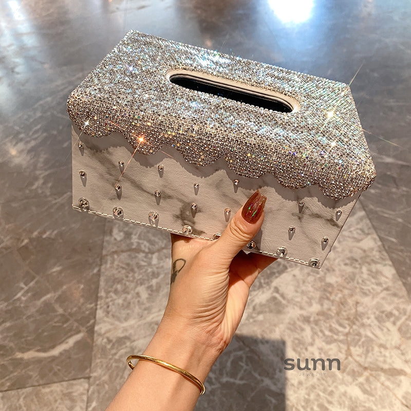 Ophelia Diamond Tissue Box [57JIVZGY]