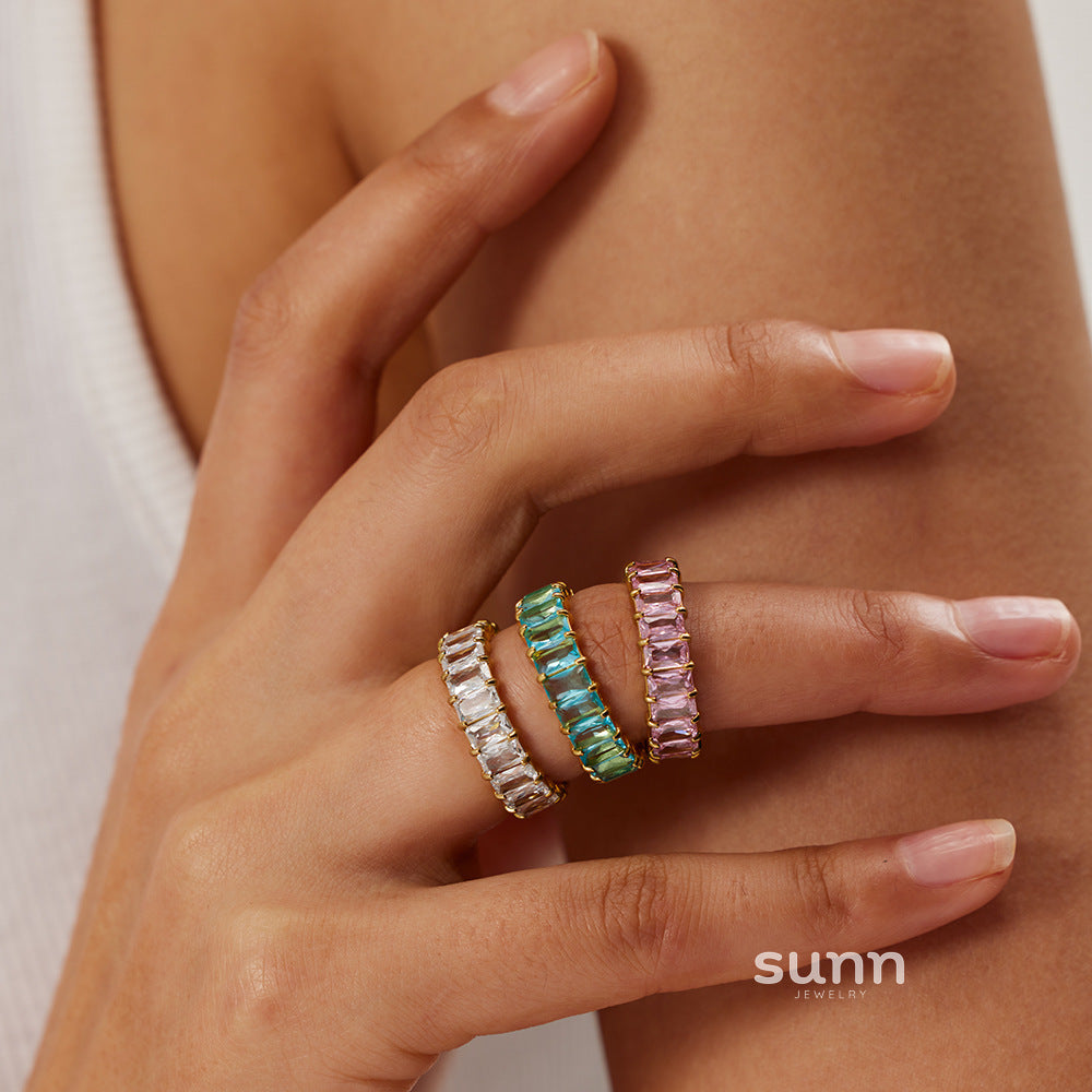 Oreoluwa Interwoven Zircon Ring [K4WT1ZTO]