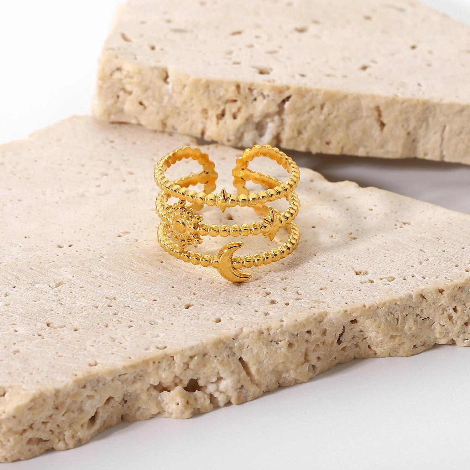 Oriana Layered Celestial Ring