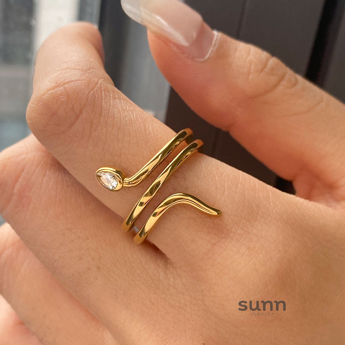 Orion Serpent Embrace Ring [HLEER1NU]
