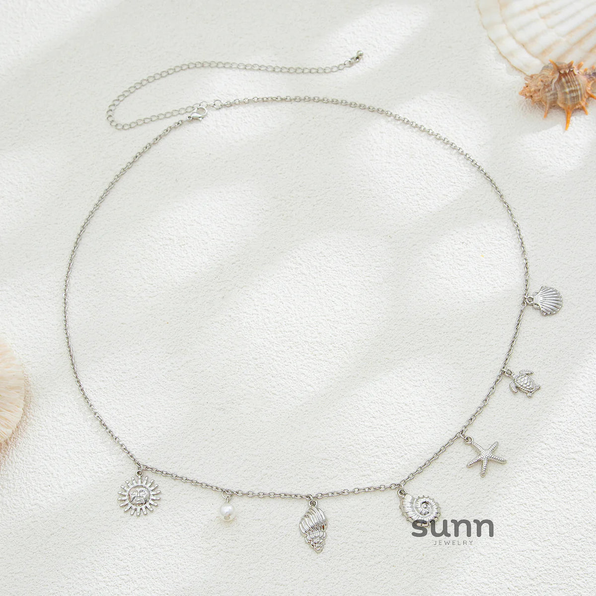 Ottilie Seashell Starfish Waist Chain
