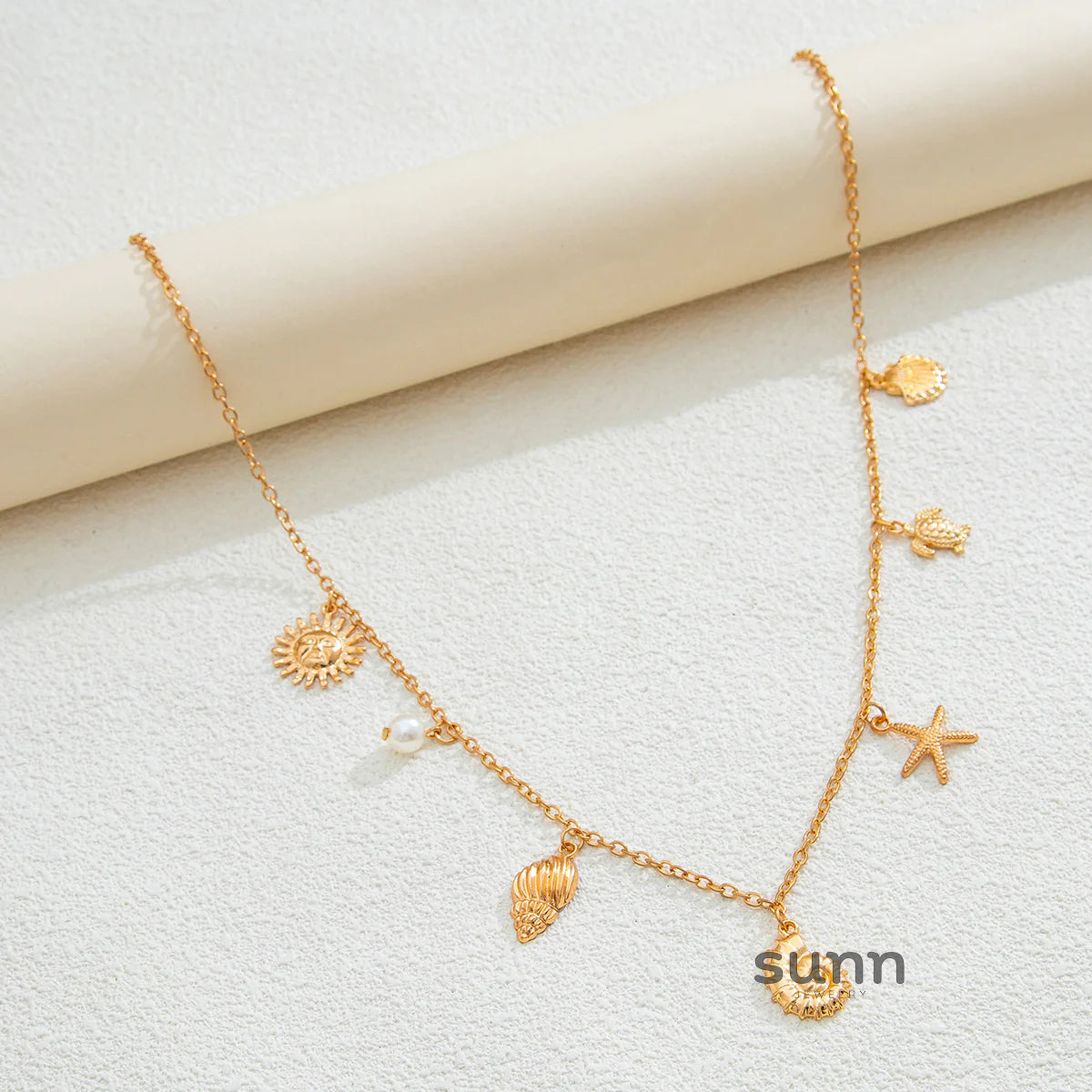 Ottilie Seashell Starfish Waist Chain