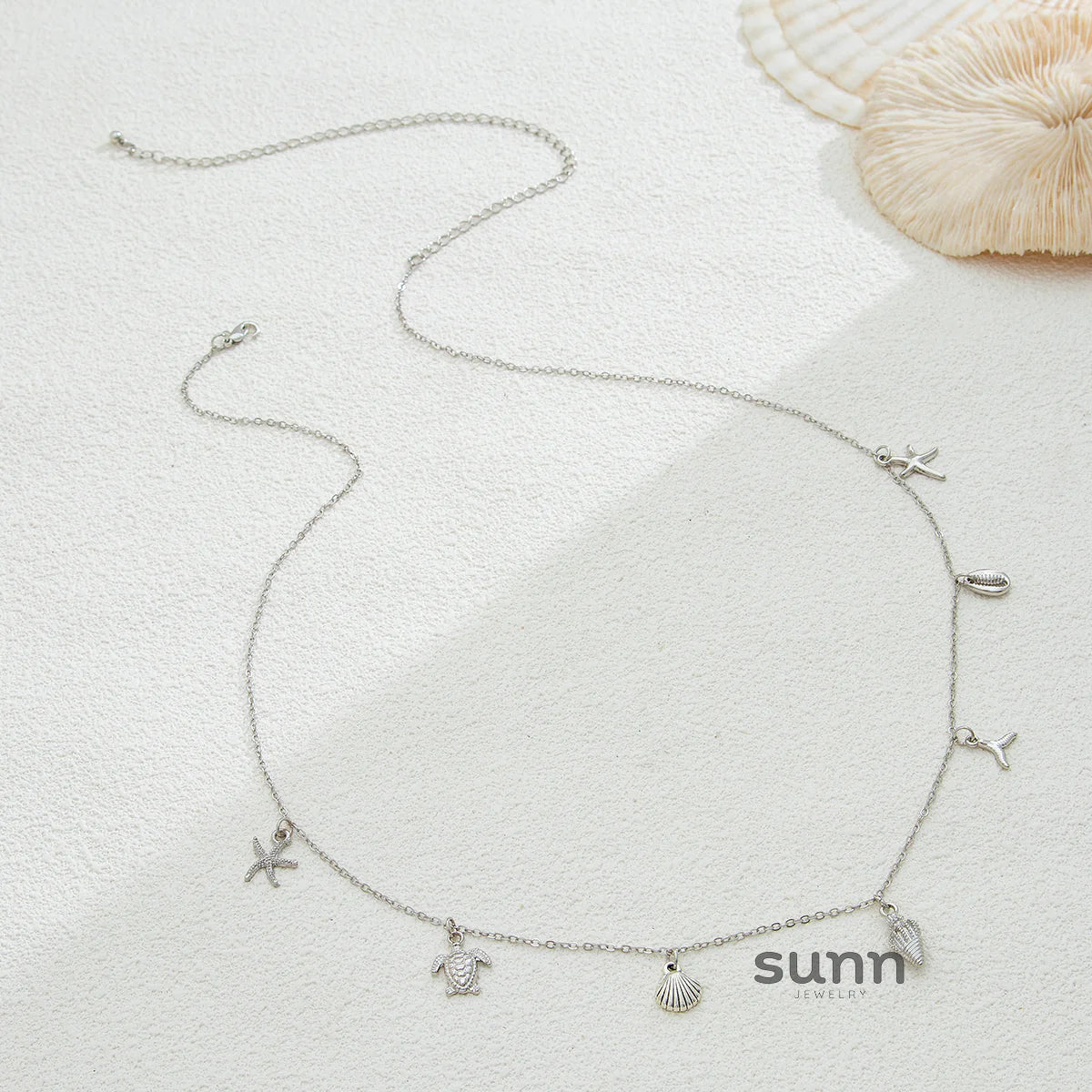 Ottilie Seashell Starfish Waist Chain