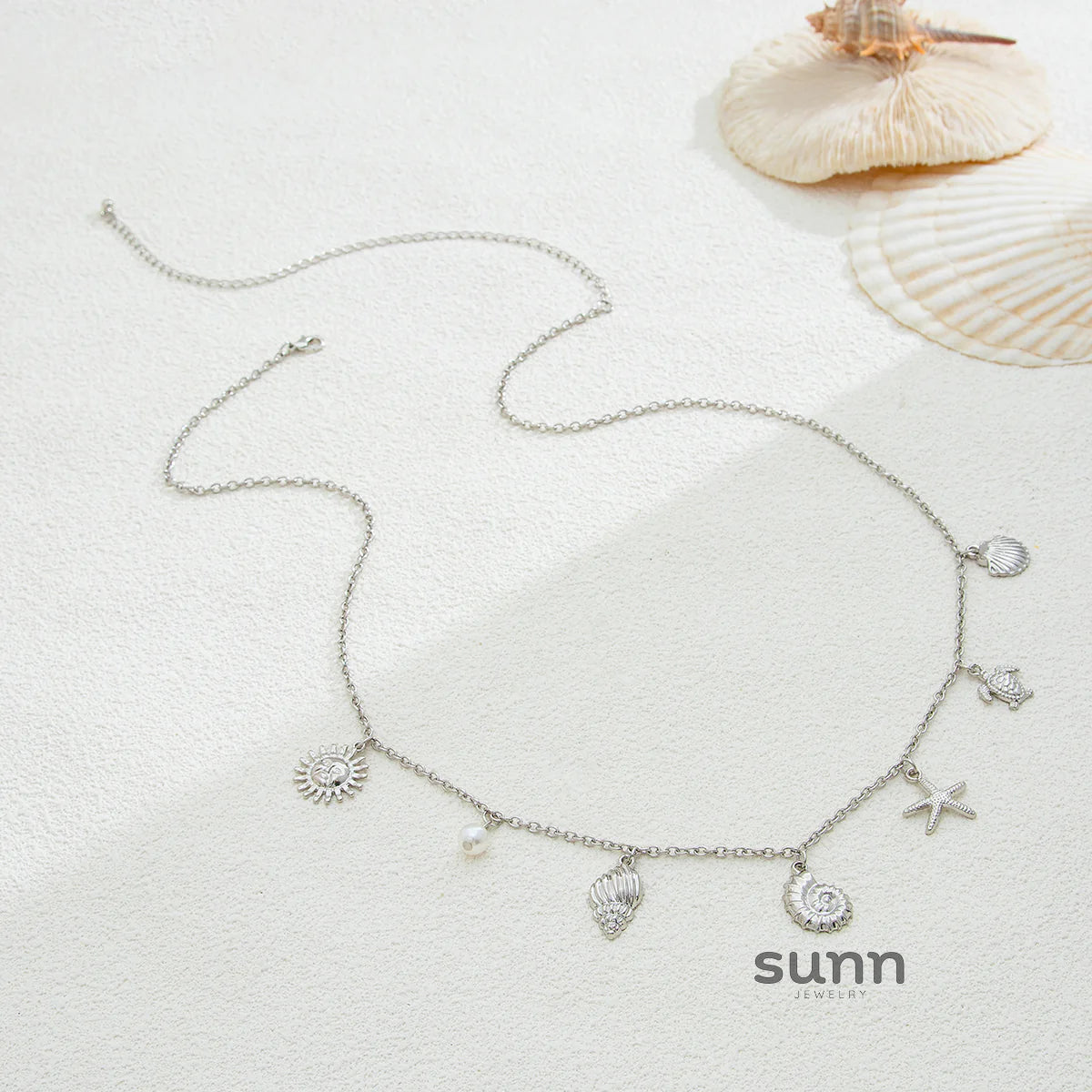 Ottilie Seashell Starfish Waist Chain