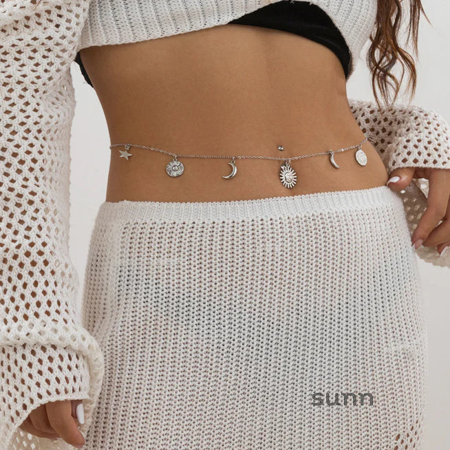 Ottilie Seashell Starfish Waist Chain