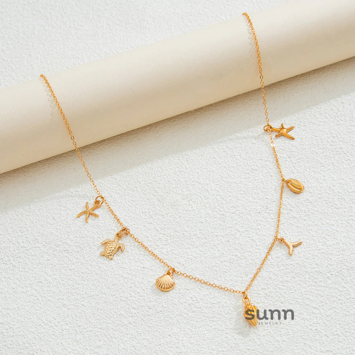 Ottilie Seashell Starfish Waist Chain