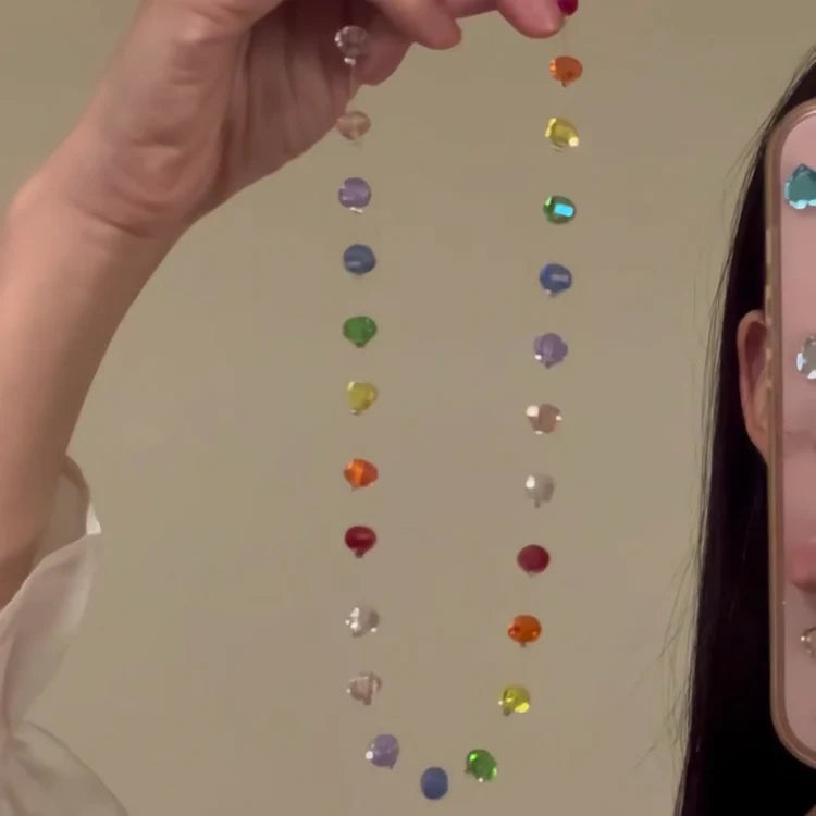 Paetyn Rainbow Crystal Choker