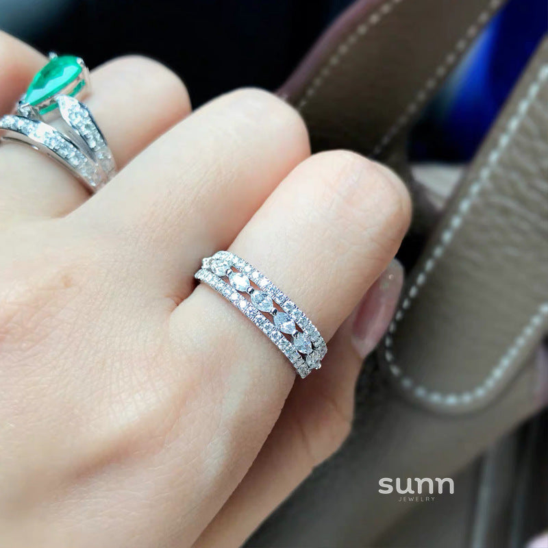 Paisleigh Marquise Pave Ring [JUT9GRWI]