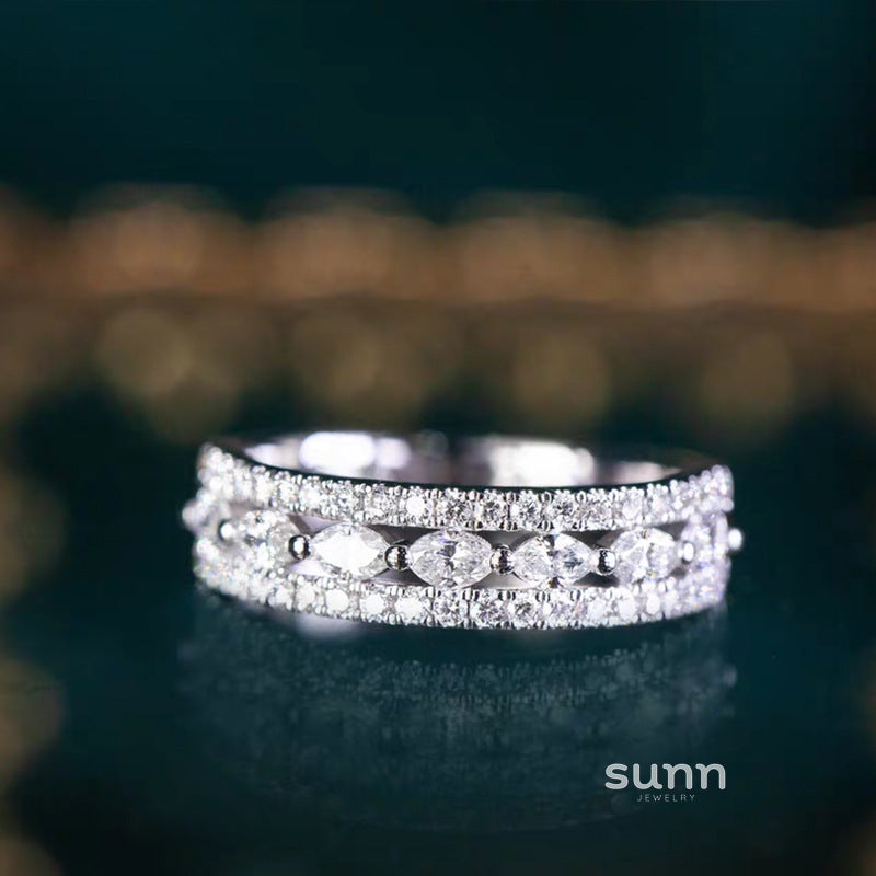 Paisleigh Marquise Pave Ring [HQDB28R0]