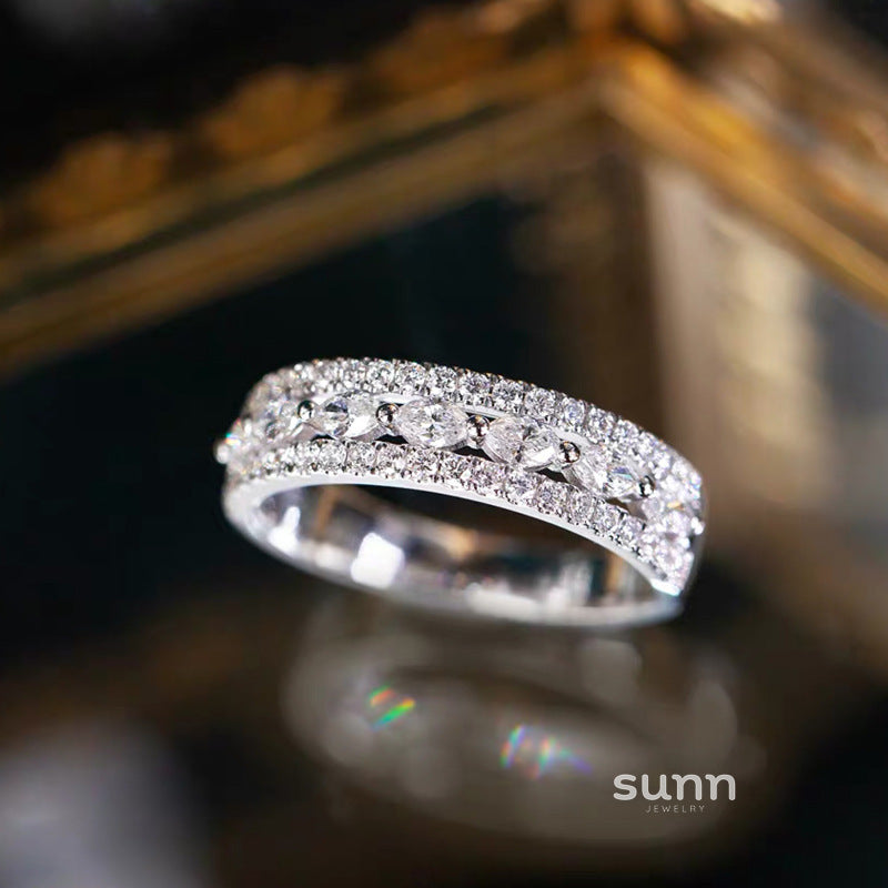 Paisleigh Marquise Pave Ring [VLLRP34B]