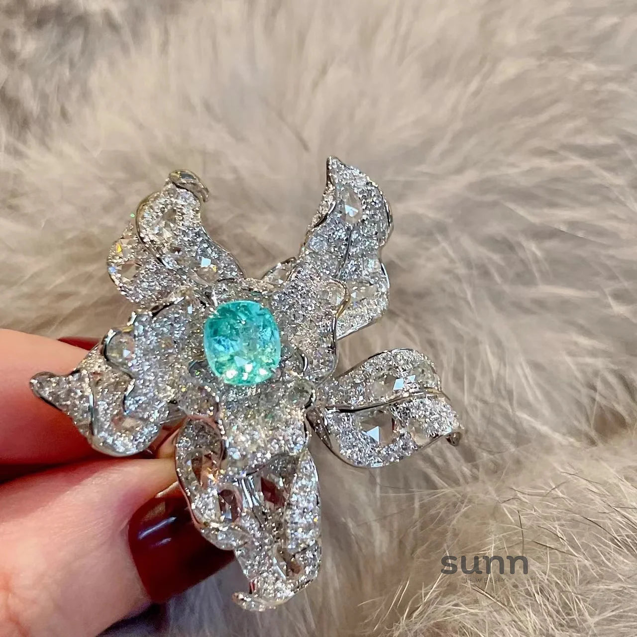 Paislie Bloom Cocktail Ring