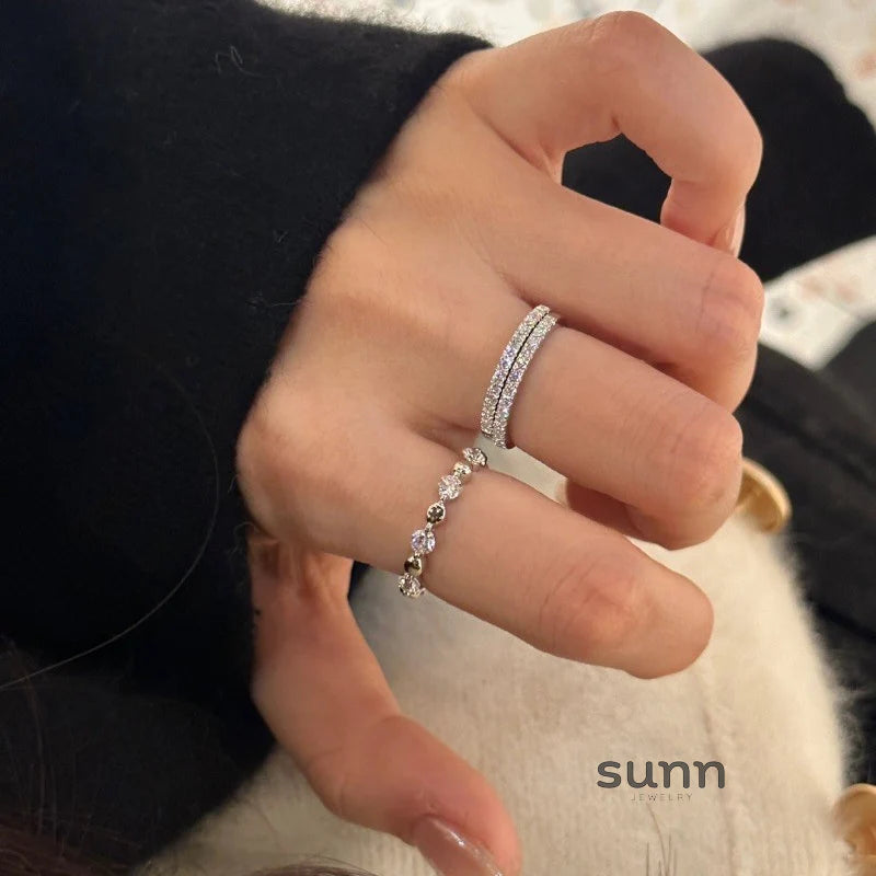 Pamela Micro-Pave Stacking Ring