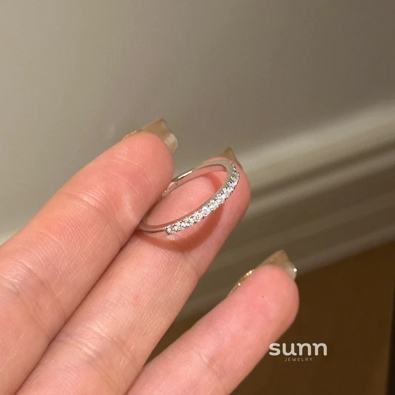 Pamela Micro-Pave Stacking Ring