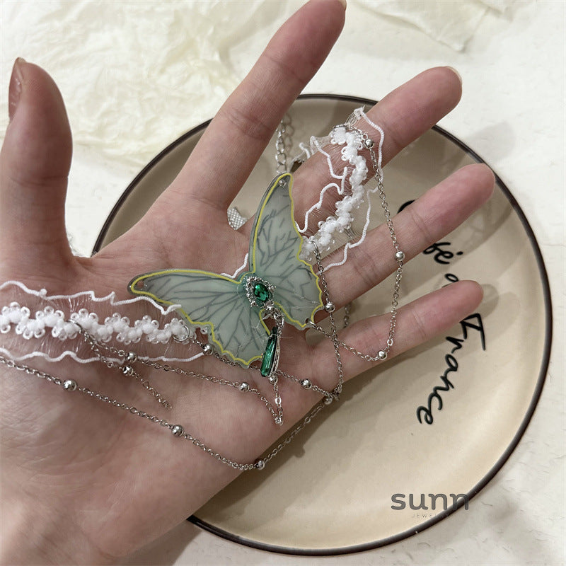 Parris Delicate Butterfly Body Chain [SRS2UTWM]