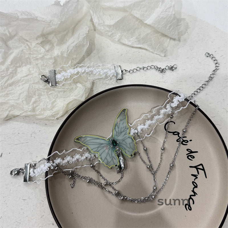 Parris Delicate Butterfly Body Chain [1MGBSKLY]