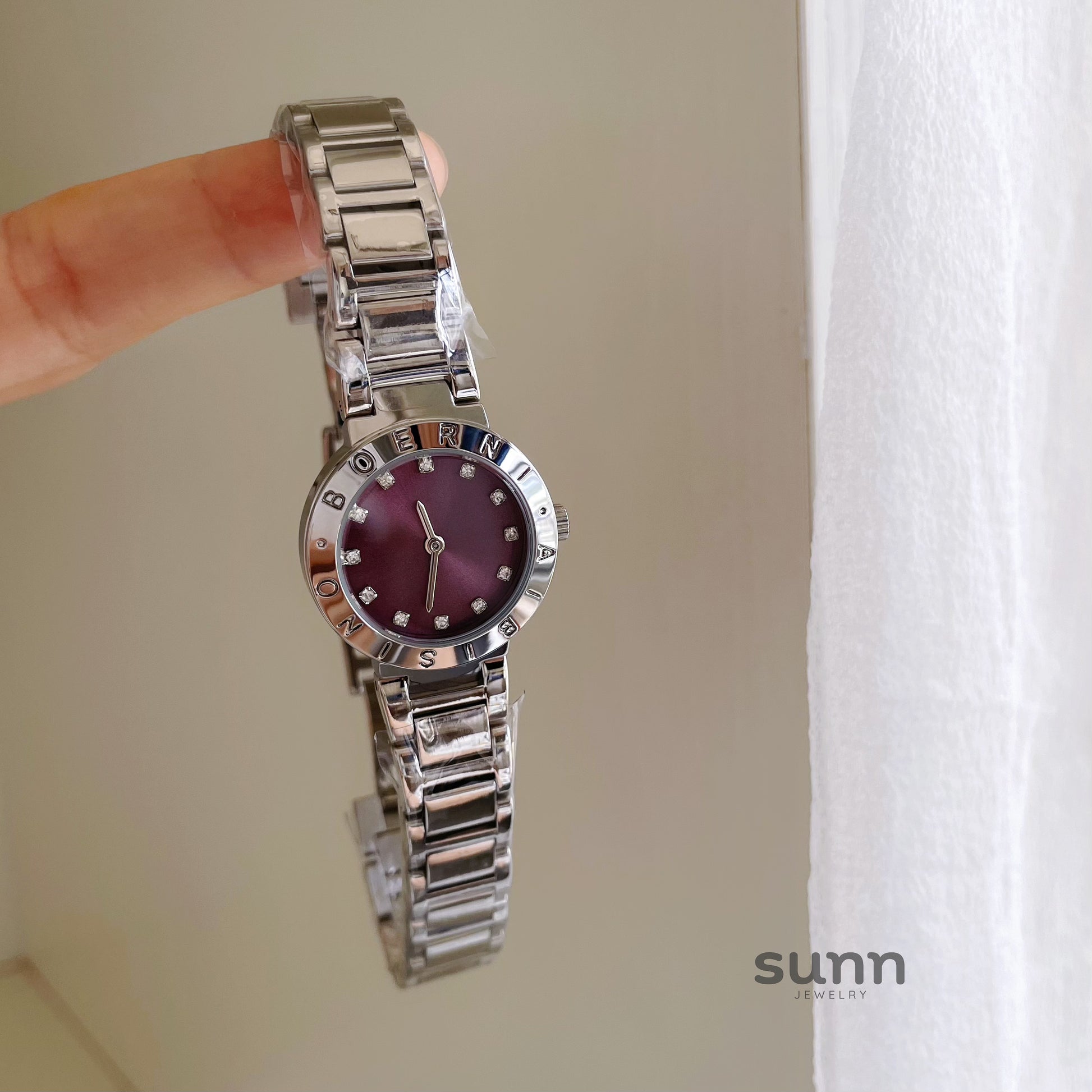 Parris Purple Steel Watch [RVCJBMZ4]