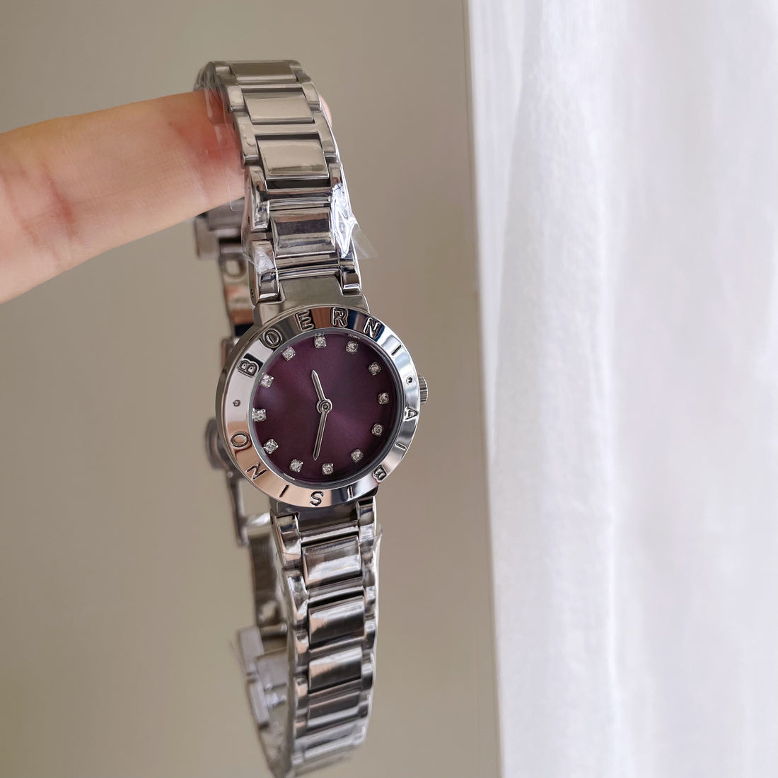 Parris Purple Steel Watch [H0SHLDGZ]