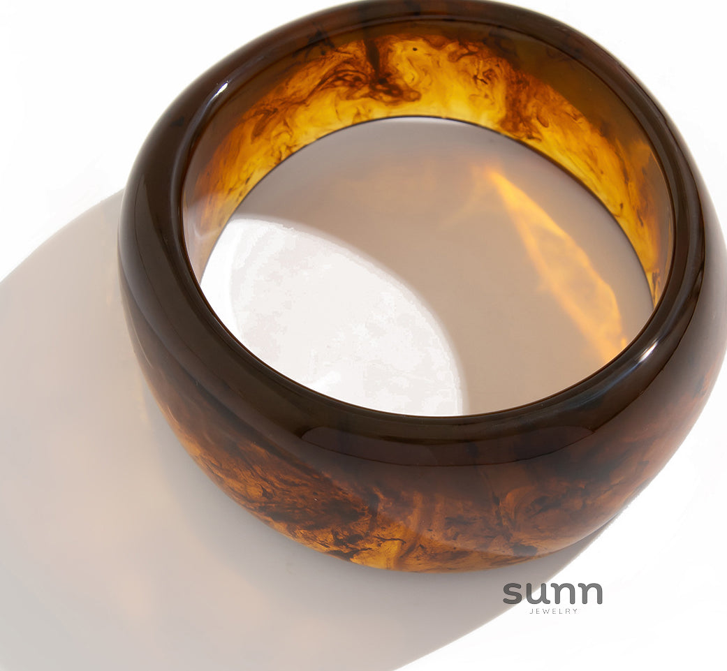 Passion Smudged Resin Bracelet [4HKT4FE0]