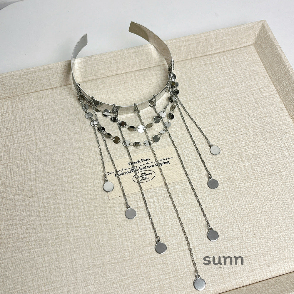 Paulina Disc Tassel Cuff [M8WZU4FZ]