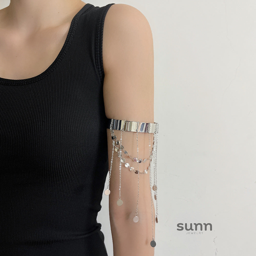 Paulina Disc Tassel Cuff [097OIJA6]