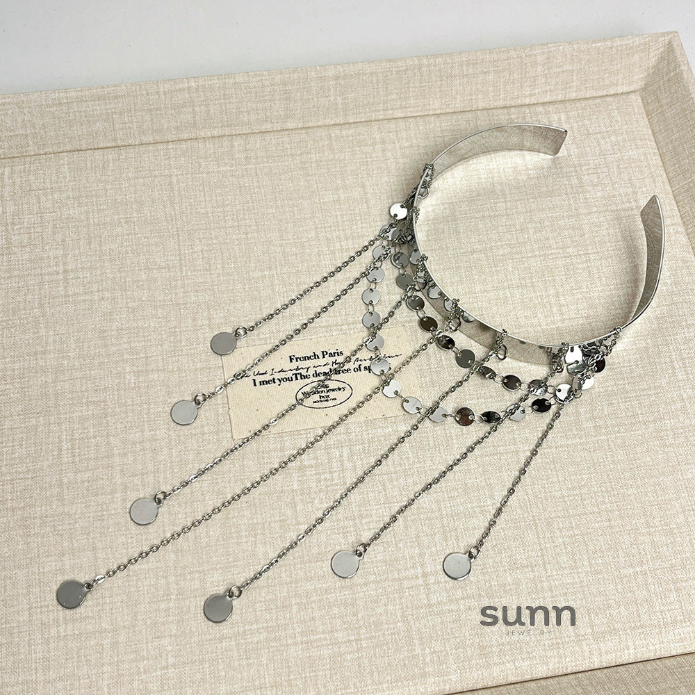 Paulina Disc Tassel Cuff [EWQBKRXQ]