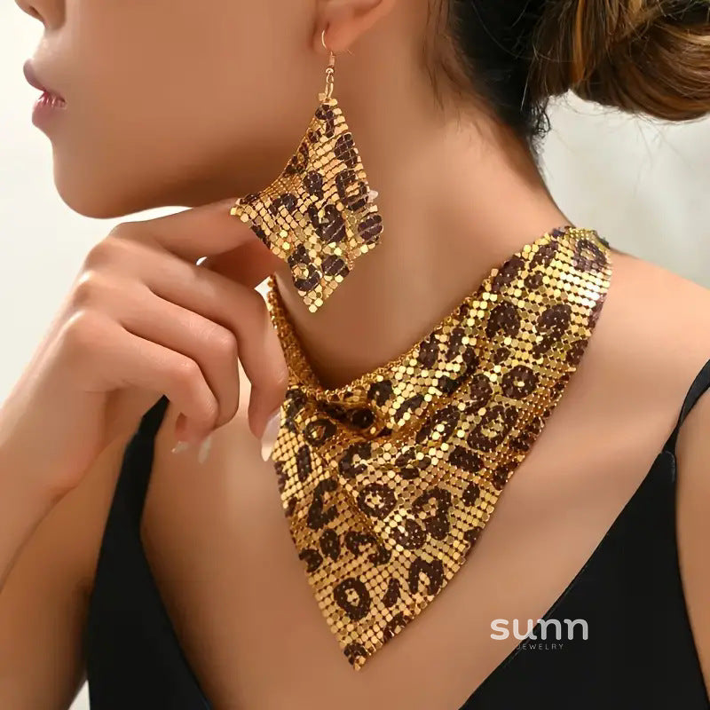 Payson Leopard Statement Set [SYFZJQL3]