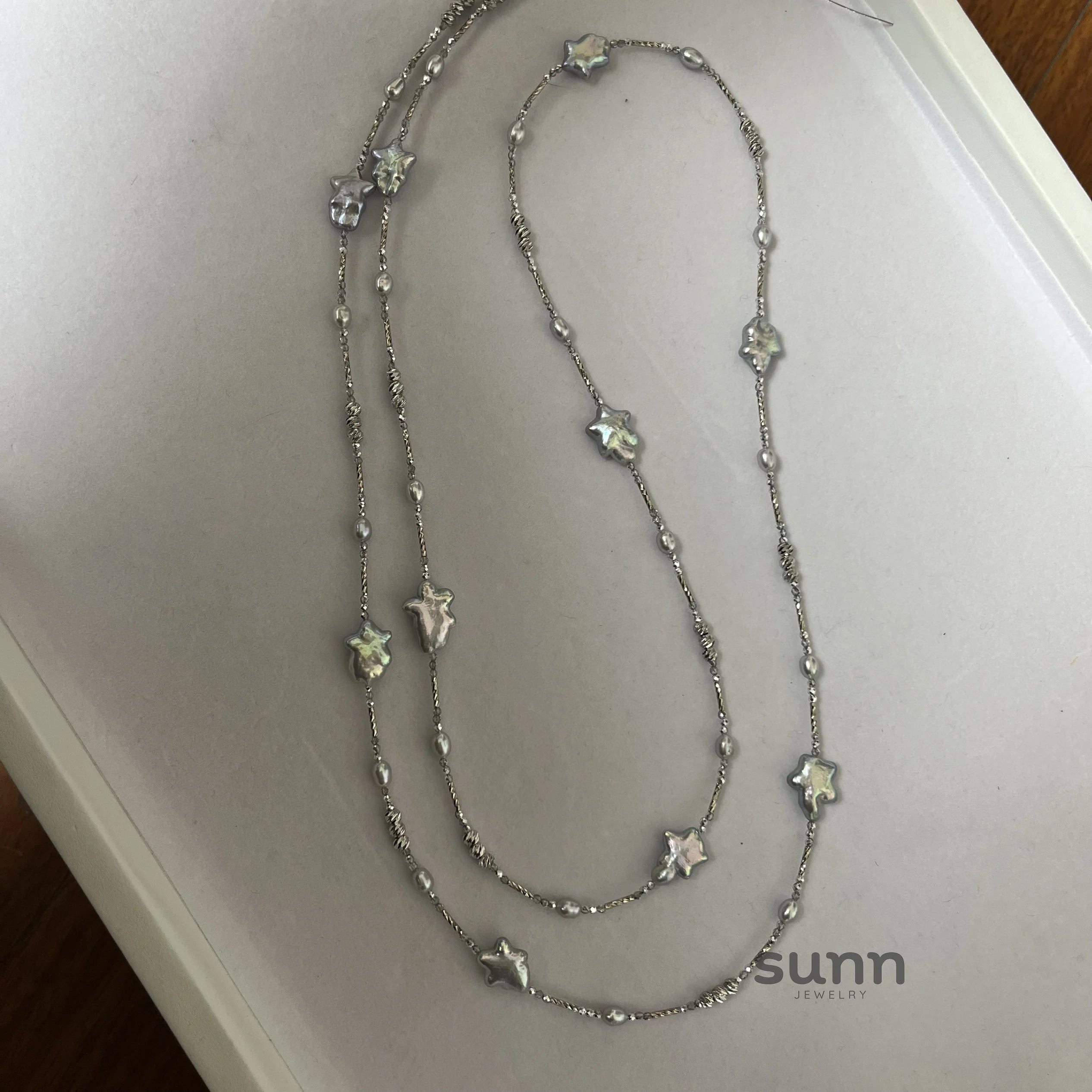 Payson Multi-Layer Baroque Pearl Necklace
