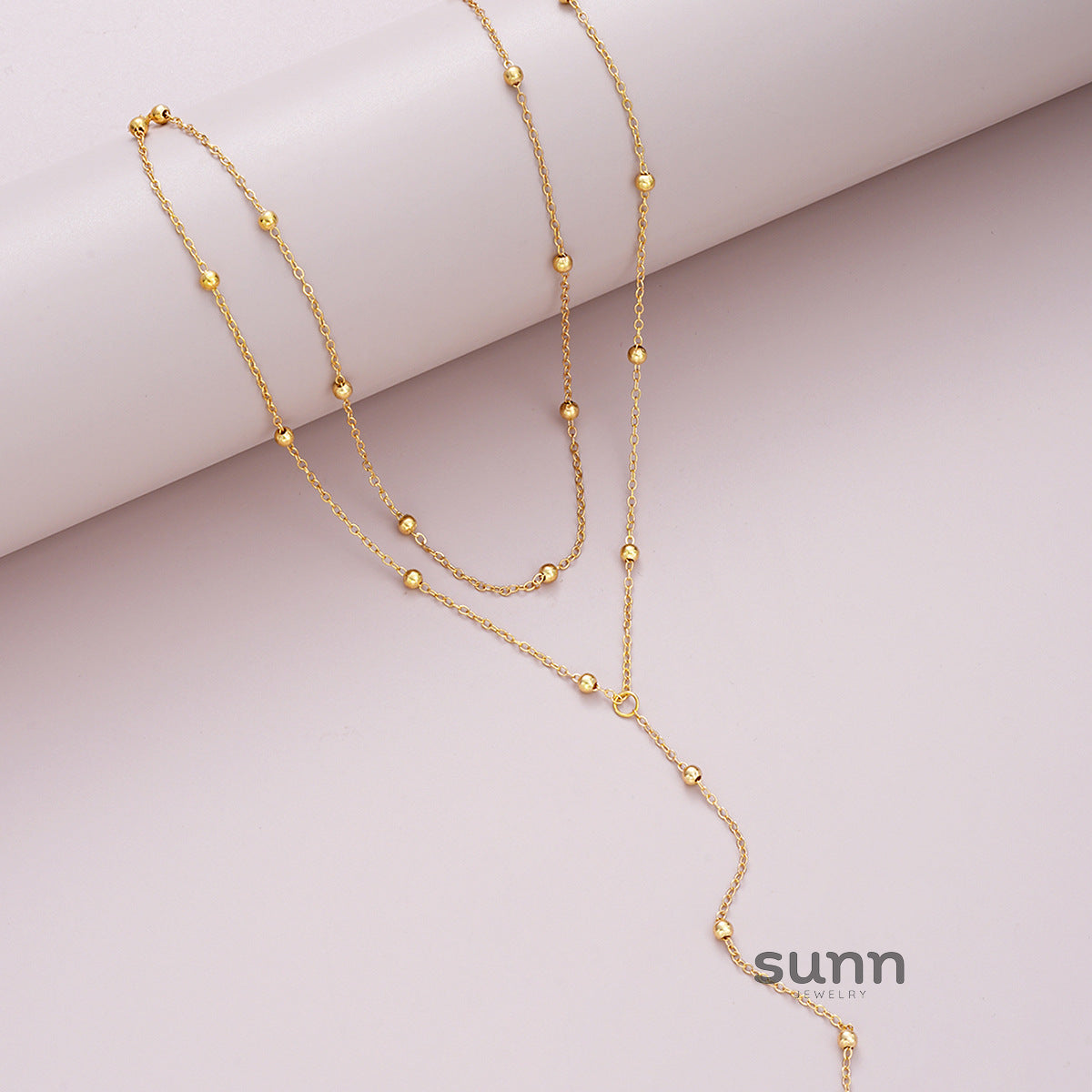 Peighton Tassel Layered Necklace [5JWII1V9]