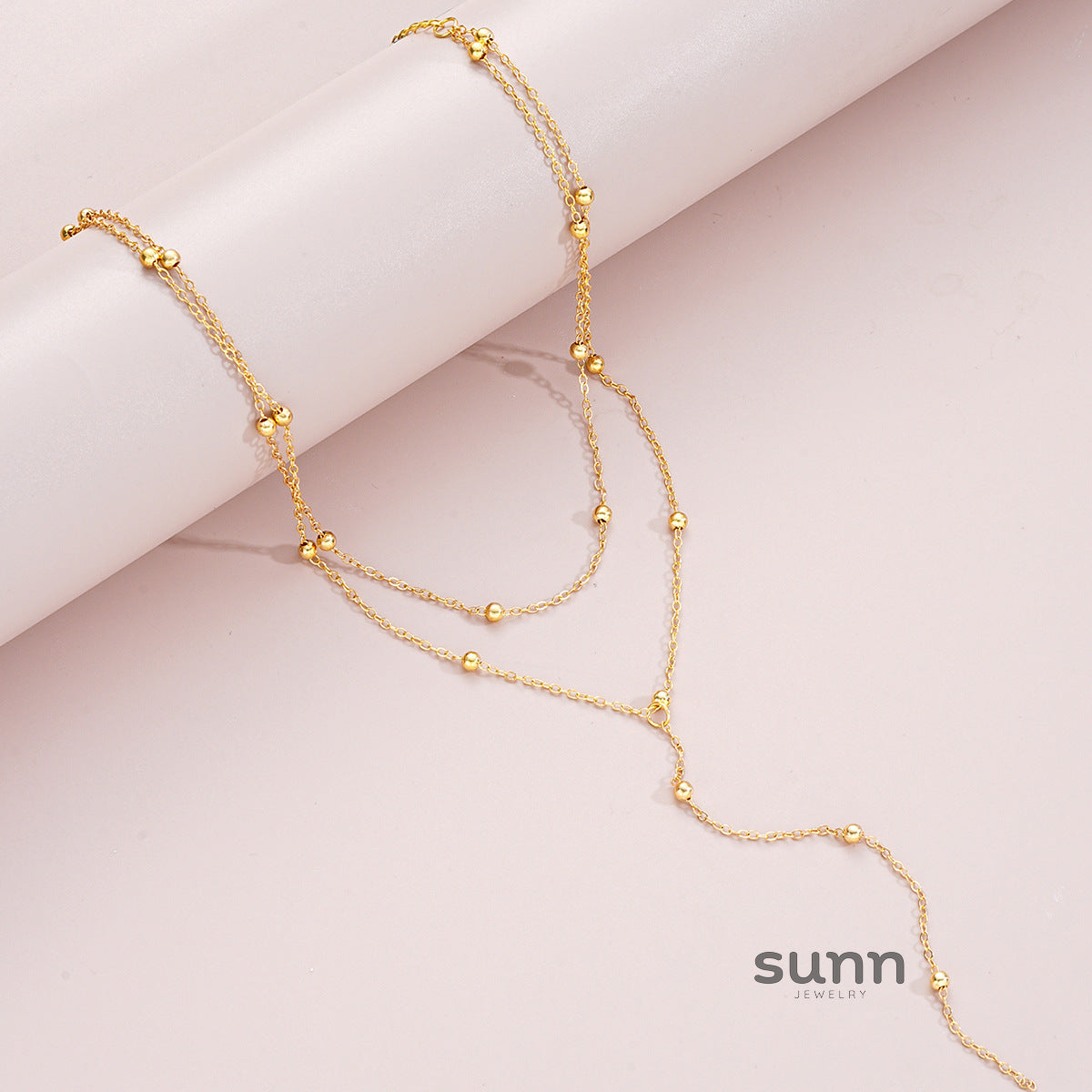 Peighton Tassel Layered Necklace [2J88Q5UJ]