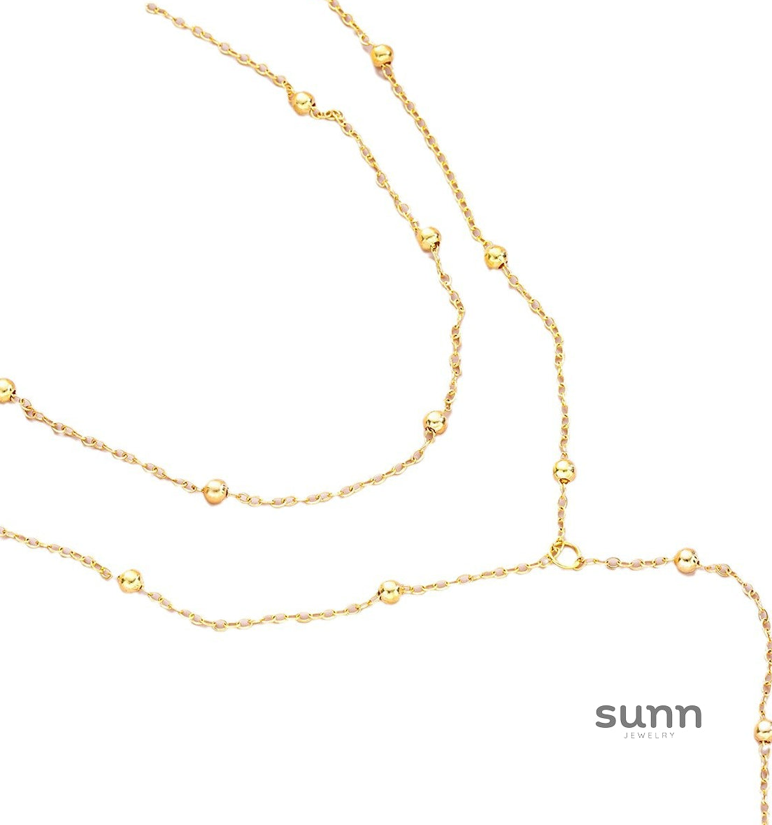 Peighton Tassel Layered Necklace [YT7TQX0M]