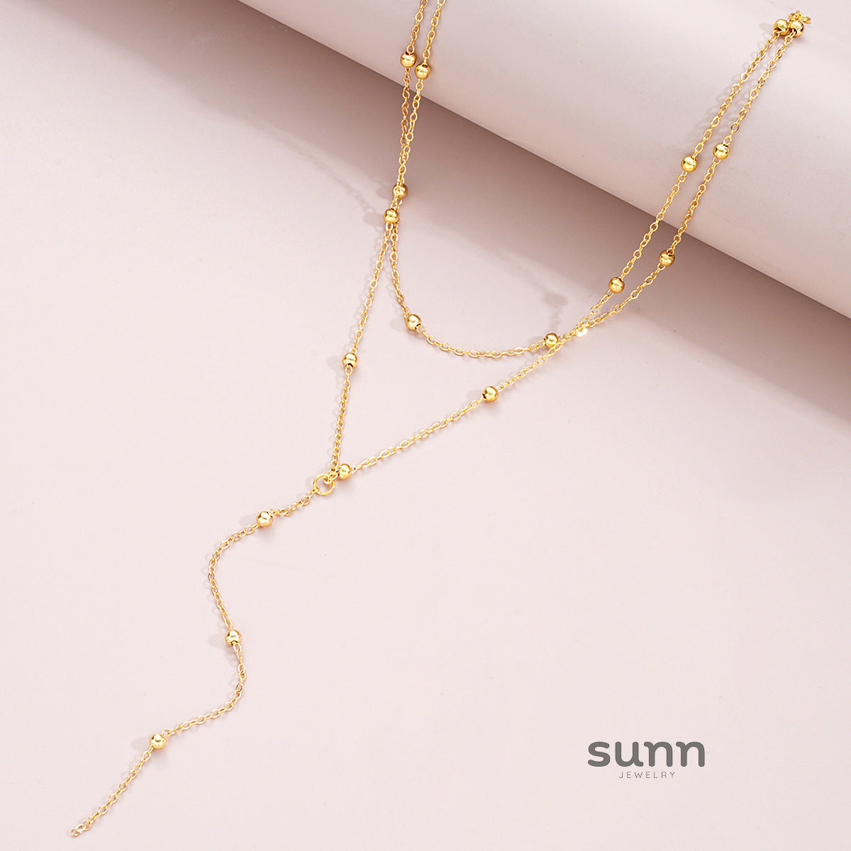 Peighton Tassel Layered Necklace [X8DKHOVP]