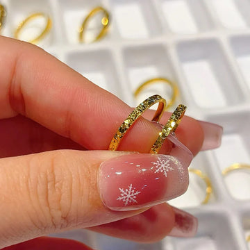 Perel Gold Crushed Ice Ring