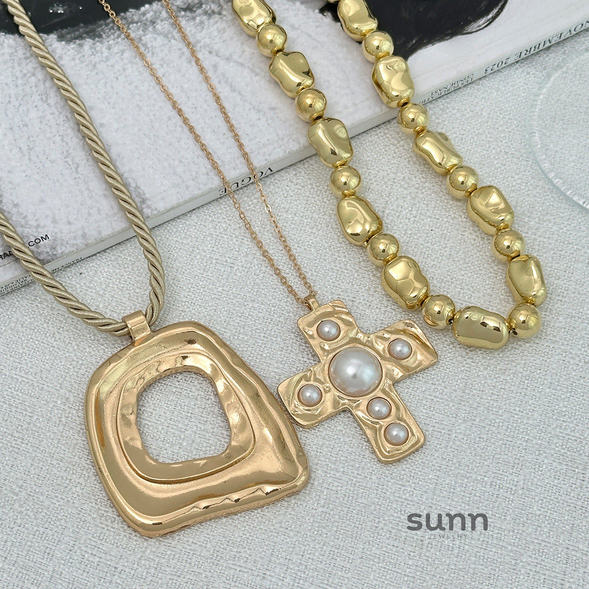 Perri Layered Necklace Set [7VGHZUAT]