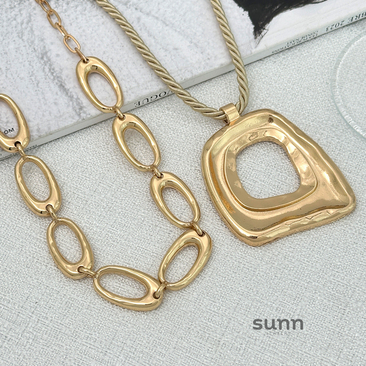 Perri Layered Necklace Set [48C6M016]